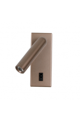 Obrázok pre Italux Nova WL-46376-1-CF nastenné svietidlo LED 2,5W 3000K