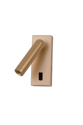 Obrázok pre Italux Nova WL-46376-1-GD nástenné svietidlo LED 2,5W 3000K