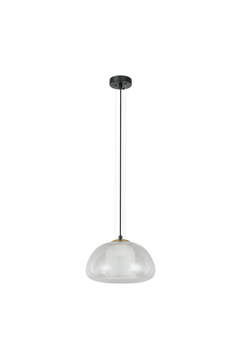 Obrázok pre Italux Feder PND-61001A-BK závesné svietidlo E27 40W