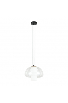 Obrázok pre Italux Feder PND-61001B-BK závesné svietidlo E27 40W