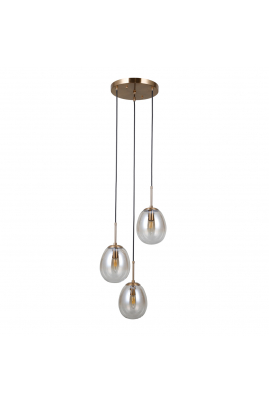 Obrázok pre Italux Meolo PND-40825-3-GD závesné svietidlo 3xE14 max.LED 5W