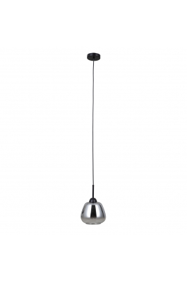 Obrázok pre Italux Felis PND-40824-1-BK závesné svietidlo 1xE27 40W