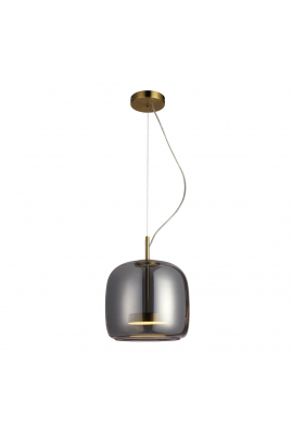 Obrázok pre Italux Caste PND-17760A-BRSS-SG závesné svietidlo LED 10W 850lm 3000K
