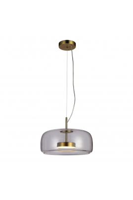 Obrázok pre Italux Caste PND-17760B-BRSS-CL závesné svietidlo LED 10W 850lm 3000K