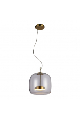 Obrázok pre Italux Caste PND-17760A-BRSS-CL závesné svietidlo LED 10W 850lm 3000K