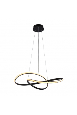 Obrázok pre Italux Consa PND-19221-BK závesné svietidlo LED 40W 3400lm 300K