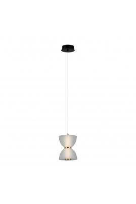 Obrázok pre Italux Tica PND-83949-1-BK závesné svietidlo LED 8W 430lm 3000K