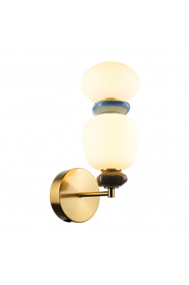 Obrázok pre Italux Evans WL-94981-1B-GD mástenné svietidlo LED 12W 1450lm 3000K