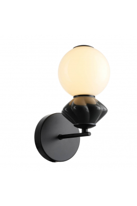 Obrázok pre Italux Balos WL-94921-1B-BK nástenné svietidlo LED 5W 550lm 3000K