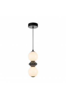 Obrázok pre Italux Balos PND-94921-2A-BK závesné svietidlo LED 10W 1250lm 3000K