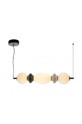 Obrázok pre Italux Balos PND-94921-3A-BK závesné svietidlo LED 14W 1600lm 3000K