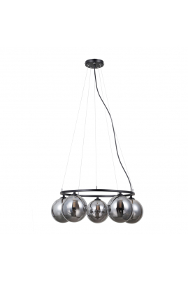 Obrázok pre Italux Molite PND-1098-5R-BK závesné svietidlo 5xG9 čierna matná