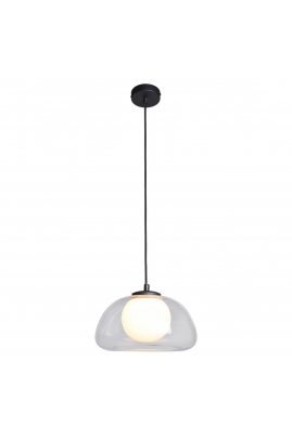Obrázok pre Italux Ainale PND-54637-1-BK-CL závesné svietidlo 1xG9 max.7W