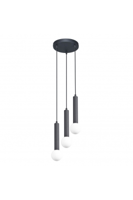 Obrázok pre Italux Filano PND-33574-3-BK závesné svietidlo 3xG9 max.LED 5W