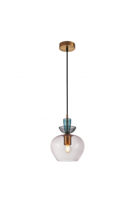 Obrázok pre Italux Fanda PND-31882-1-GD-PK závesné svietidlo 1xE27 40W