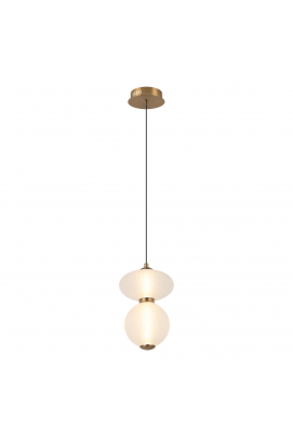 Obrázok pre Italux Nico PND-8545-2-AB-WH závesné svietidlo LED 8W 825lm 3000K