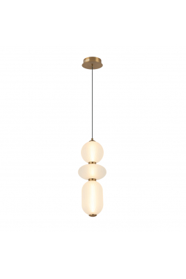 Obrázok pre Italux Nico PND-8545-3-AB-WH závesné svietidlo LED 15W 1492lm 3000K