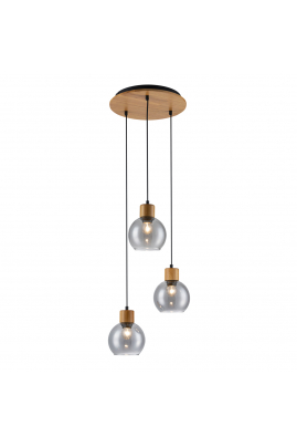 Obrázok pre Italux Velma PND-67505-3-WD závesné svietidlo 3xE27 40W