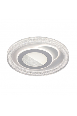 Obrázok pre Italux Tempio PLF-54182R-WH stropné svietidlo LED 55W 6875lm 3000K/4000K/6500K
