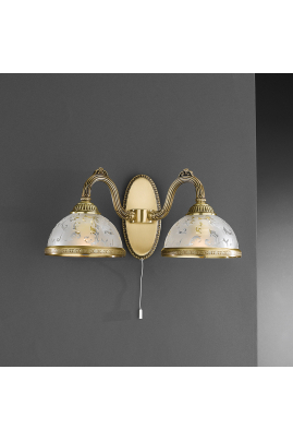 Obrázok pre Nástenné svietidlo Reccagni Angelo A.6202/2 6202 2xE27 60W 230V