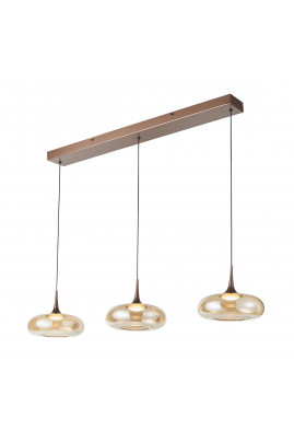 Závesné svietidlo Italux Tenele PND-24028-3B-COPP LED 21W Obrázok pre Závesné svietidlo Italux Tenele PND-24028-3B-COPP LED 21W