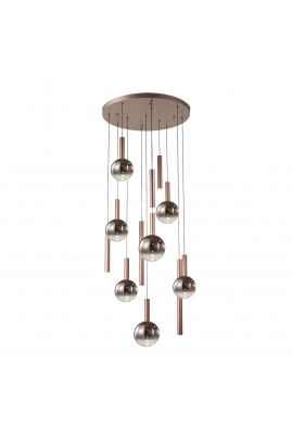 Obrázok pre Závesné svietidlo Italux Camino PND-24038-12A-COPP LED 60W 3000K 2469lm