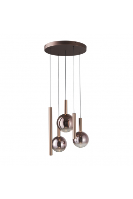 Obrázok pre Závesné svietidlo Italux Camino PND-24038-5A-COPP LED 30W 3000K 2136lm