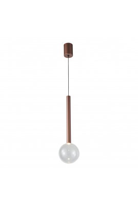 Obrázok pre Italux Alinos PND-24019-1A-COPP závesné svietidlo LED 6W 200lm 3000K
