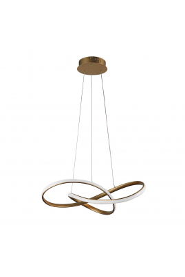 Italux Consa PND-19221C-GD závesné svietidlo LED 40W 3400lm Obrázok pre Italux Consa PND-19221C-GD závesné svietidlo LED 40W 3400lm