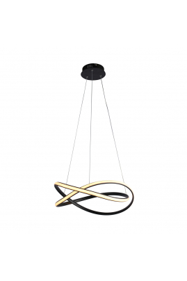 Italux Rumio PND-23917-BK závesné svietidlo LED 40W 3400lm Obrázok pre Italux Rumio PND-23917-BK závesné svietidlo LED 40W 3400lm