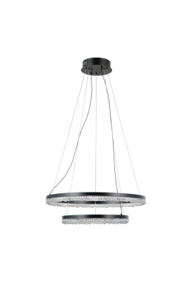 Obrázok pre Italux Barlo PND-34526-2L-BK závesné svietidlo LED 36W 3000K+4000K+6000K 3100lm