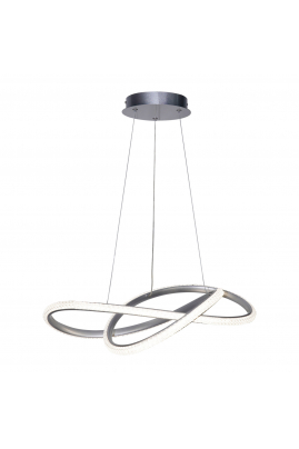 Italux Almera PND-64728-SILV závesné svietidlo LED 32W 3582lm 3000K/4000K/6000K Obrázok pre Italux Almera PND-64728-SILV závesné svietidlo LED 32W 3582lm 3000K/4000K/6000K
