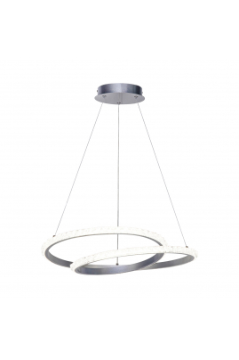 Obrázok pre Italux Zalto PND-12436-SILV závesné svietidlo LED 32W 2870lm 3000K/4000K/6000K