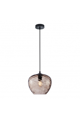 Obrázok pre Italux Bresco PND-3033-1-BK-CF závesné svietidlo 1xE27 40W