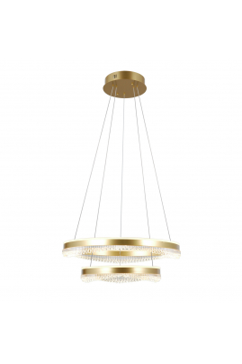 Obrázok pre Italux Morte PND-34535-2L-GD závesné svietidlo LED 70W 6200lm 3000K/4000K/6000K