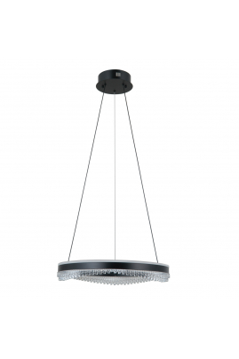 Obrázok pre Italux Morte PND-34535-M-BK závesné svietidlo LED 40W 2900lm 3000K/4000K/6000K