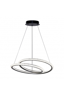 Obrázok pre Italux Kortia PND-64873-BK závesné svietidlo LED 35W 3160lm 3000K/4000K/6000K