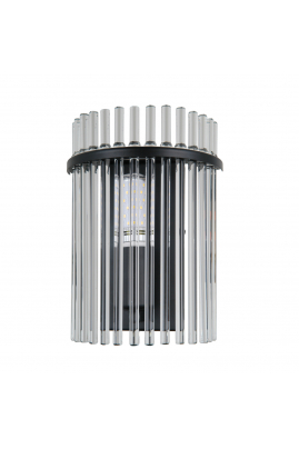 Obrázok pre Italux Merto WL-40930-1A-BK nástenné svietidlo 1xE14 40W