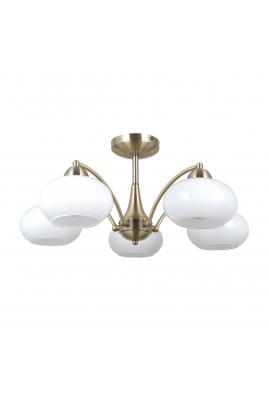 Italux Folte PND-408921-5-ABR závesné svietidlo 5xE27 40W antická zlatá Obrázok pre Italux Folte PND-408921-5-ABR závesné svietidlo 5xE27 40W antická zlatá