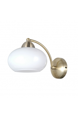 Italux Folte WL-408921-1-ABR nástenné svietidlo 1xE27 40W antická zlata Obrázok pre Italux Folte WL-408921-1-ABR nástenné svietidlo 1xE27 40W antická zlata