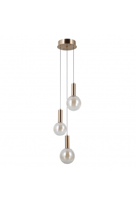 Obrázok pre Italux Strela PND-34378-3S-HBR závesné svietidlo LED 15W 1188lm 3000K