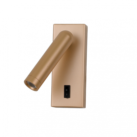 Obrázok pre Italux Nova WL-46376-1-GD nástenné svietidlo LED 2,5W 3000K