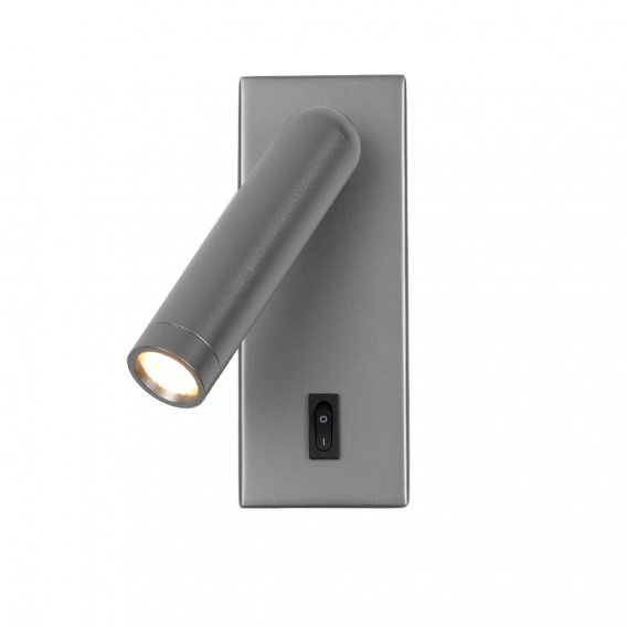 Obrázok pre Italux Nova WL-46376-1-GR nástenné svietidlo LED 2,5W 3000K