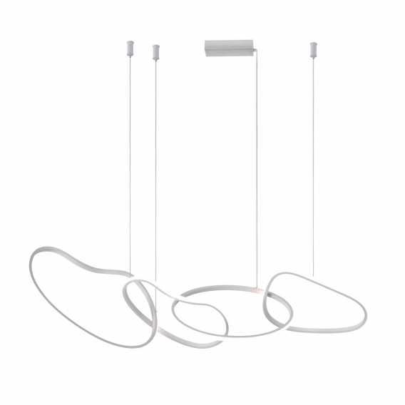 Obrázok pre Italux Fonte PND-22412-S4-WH závesné svietidlo LED 5300lm 3000-6000K