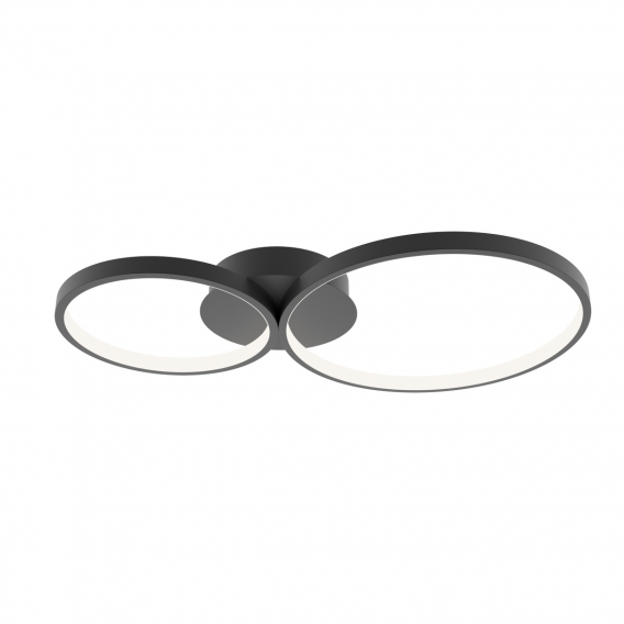 Obrázok pre Italux Maver SPL-20452-2-BK stropné svietidlo LED 2000lm 3000-6000K