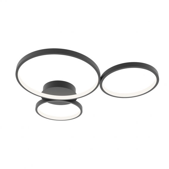 Obrázok pre Italux Maver SPL-20452-3-BK stropné svietidlo LED 2100lm 3000-6000K
