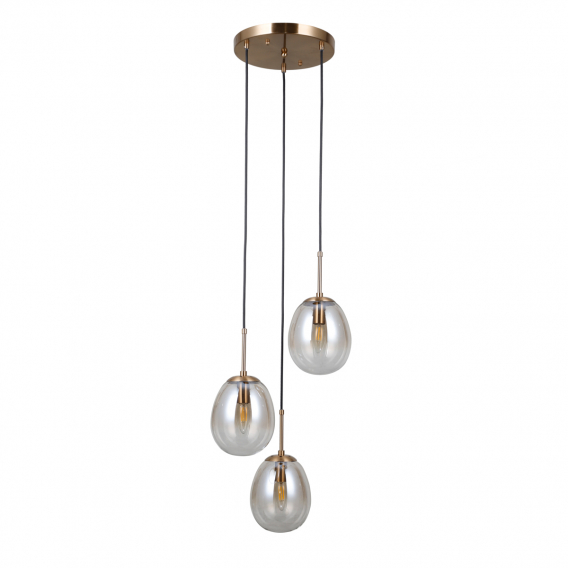 Obrázok pre Italux Meolo PND-40825-3-GD závesné svietidlo 3xE14 max.LED 5W
