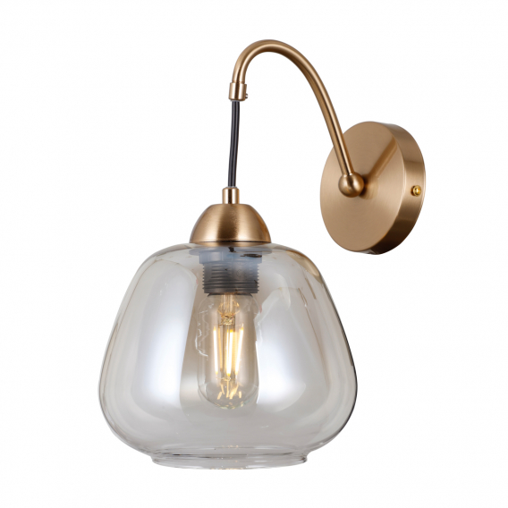 Obrázok pre Italux Felis WL-40824-1-GD nástenné svietidlo 1xE27 40W