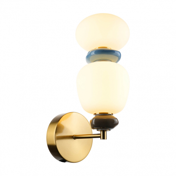 Obrázok pre Italux Evans WL-94981-1B-GD mástenné svietidlo LED 12W 1450lm 3000K