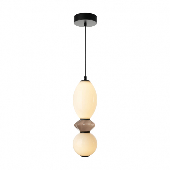 Obrázok pre Italux Balos PND-94921-2B-BK závesné svietidlo LED 12W 1500lm 3000K